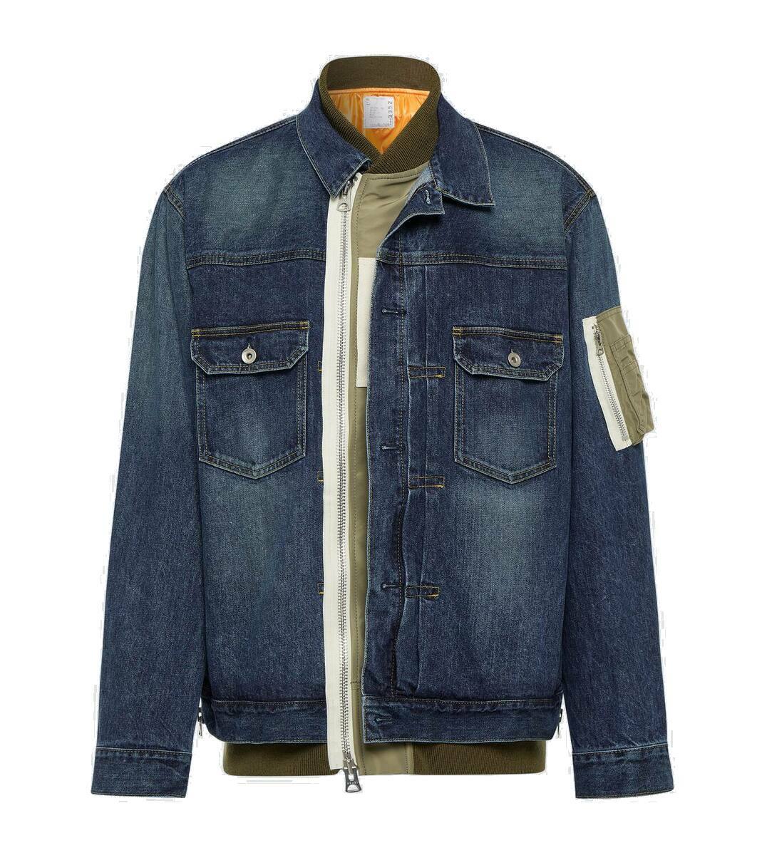 Sacai Denim Jacket 600070001brn