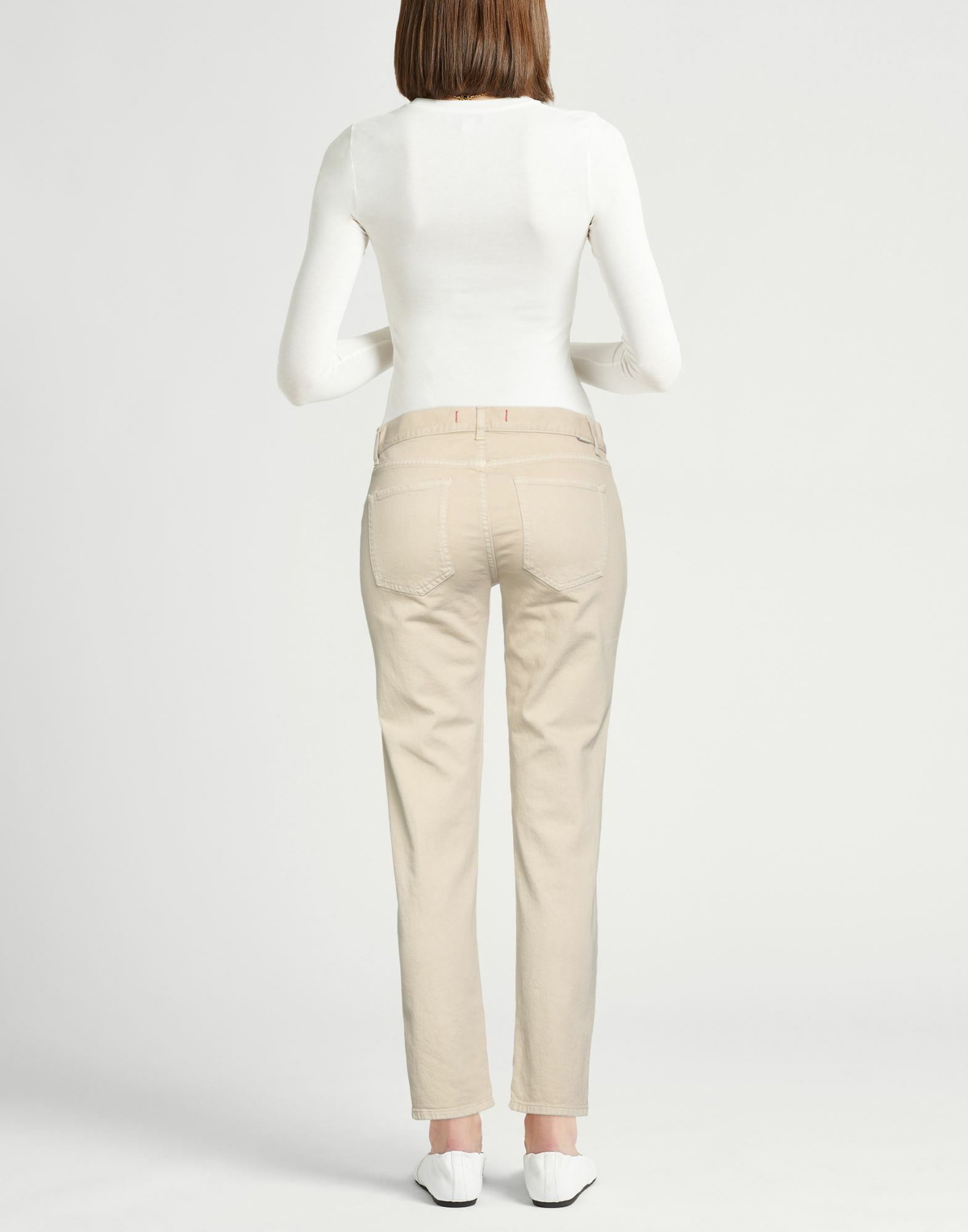 Jucca Womens Jeans in Beige