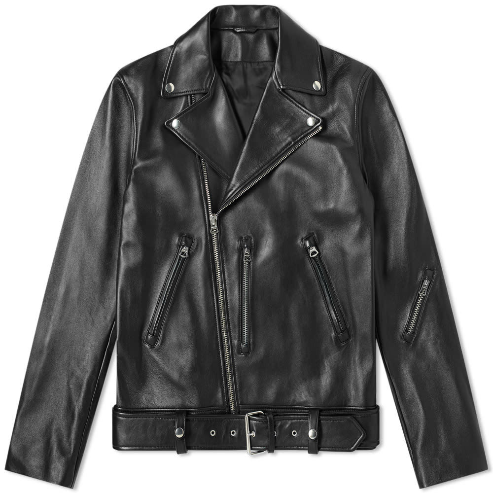 Acne Studios Nate Clean Leather Jacket Acne Studios