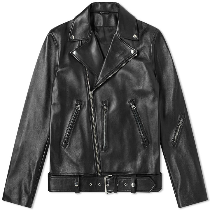 Photo: Acne Studios Nate Clean Leather Jacket