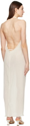 BITE Off-White Parchment Maxi Dress