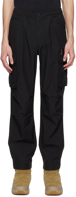 Photo: thisisneverthat Black Embroidered Cargo Pants