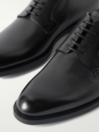 Zegna - Leather Derby Shoes - Black