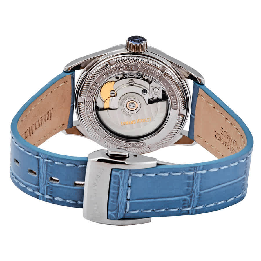 Armand Nicolet M03-2 Automatic Violet Mother of Pearl Ladies Watch A151AAA-AK-P882LV8