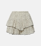 Marant Etoile Jocadia ruffled cotton shorts
