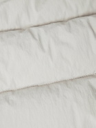 Rick Owens - Quilted Shell Hooded Down Jacket - Gray