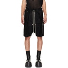 Rick Owens Black Tower Heizer Shorts