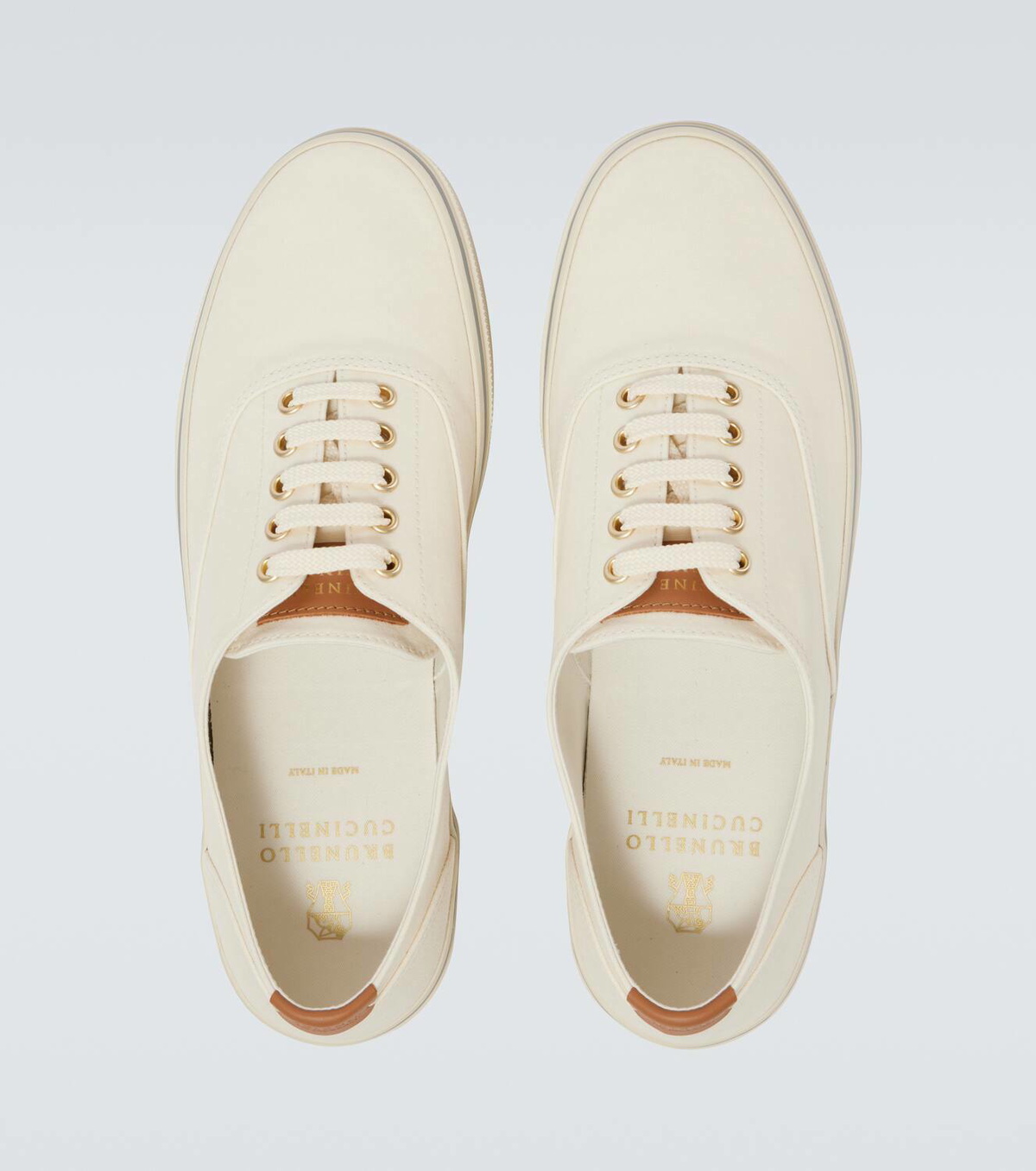 【関税&送料込】Brunello Cucinelli Brunello Cucinelli Canvas Summer bag for Man in Ecru | Brunello Cucinelli