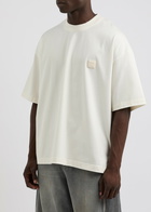 Wooyoungmi Printed Cotton T-shirt Ivory