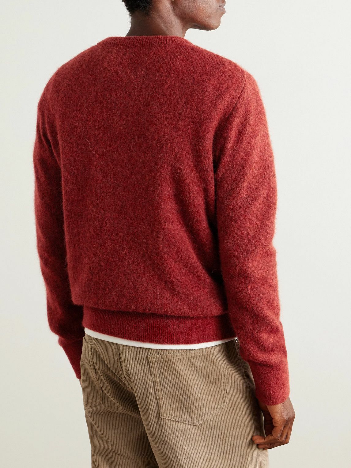 Oliver Spencer - Blenheim Knitted Sweater - Orange
