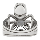 Alexander McQueen Silver Spider Ring