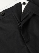 A Kind Of Guise - Straight-Leg Cotton and Linen-Blend Trousers - Black