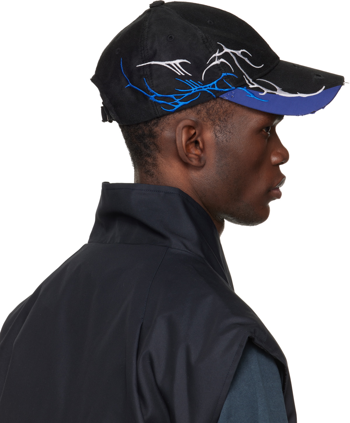 FFFPOSTALSERVICE Black Bolsu Damaged Cap