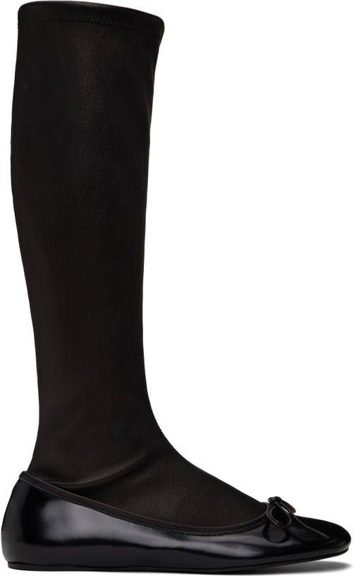 Photo: ABRA Black Ballerina Tall Boots