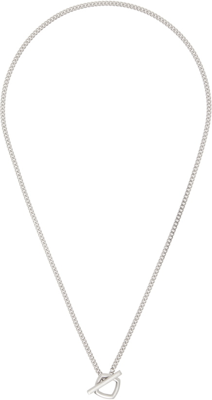 Photo: Tom Wood Frame Pendant Satin Thick Necklace
