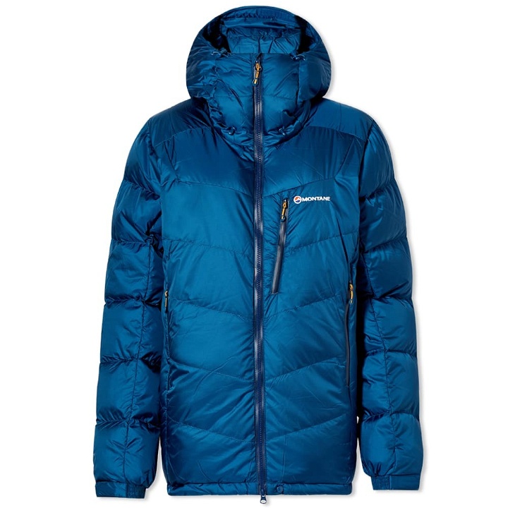 Photo: Montane Resolute Down Jacket in Narwhal Blue