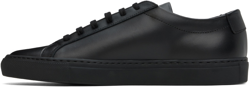 Common Projects Black Original Achilles Low Sneakers