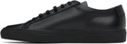 Common Projects Black Original Achilles Low Sneakers