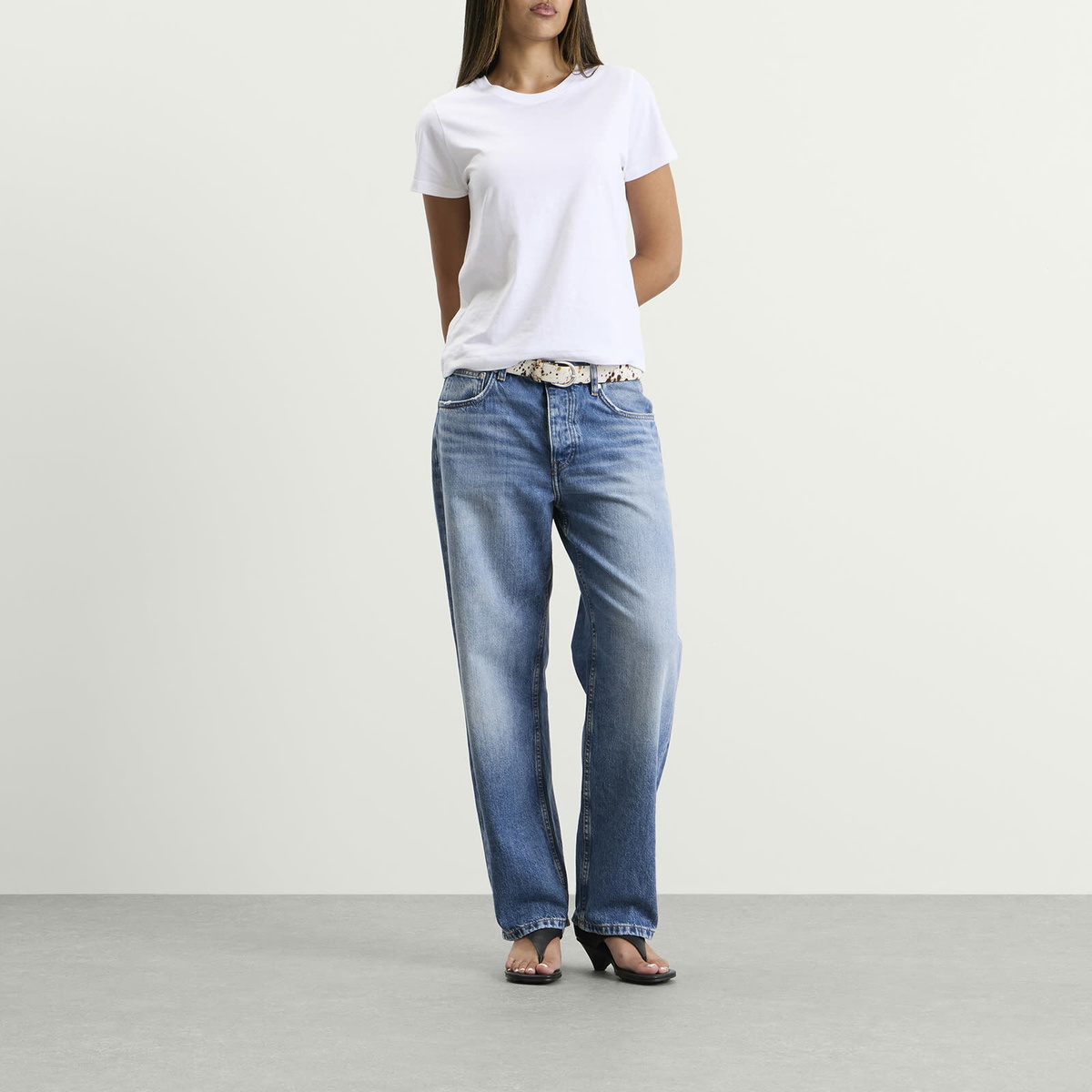 Won Hundred Women's Alexandra Jeans in Liu Blue