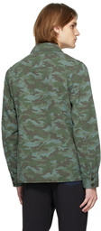 PS by Paul Smith Green Camo Overshirt Jacket