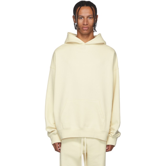 Photo: Essentials Off-White Reflective Pullover Hoodie