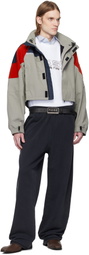 Martine Rose Black Wide-Leg Sweatpants