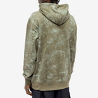 Adidas Men's Adventure Graphic Hoodie in Olive Strata