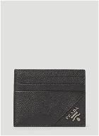 Prada - Saffiano Leather Card Holder in Black