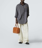 Miu Miu Beau Large leather tote bag