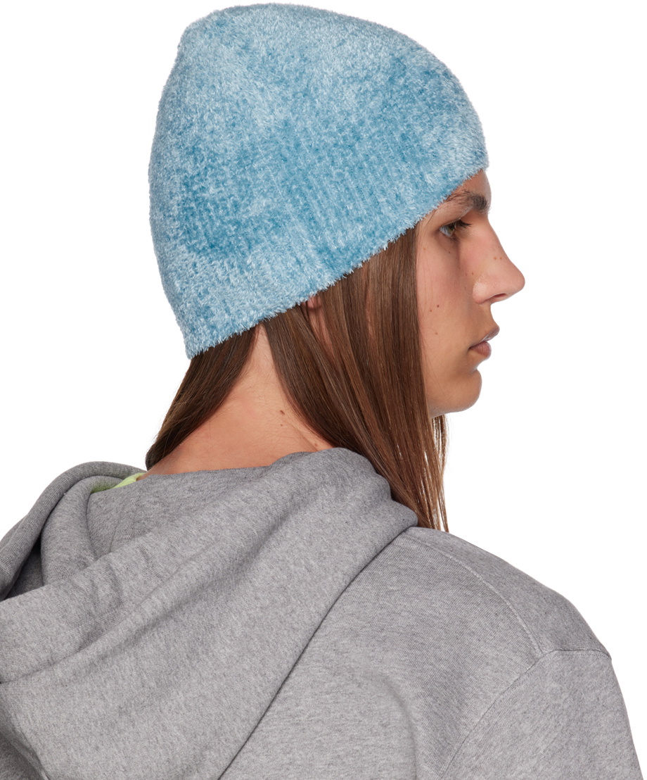 Acne Studios Blue Patch Beanie Acne Studios