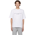 Opening Ceremony White Embroidered Logo T-Shirt