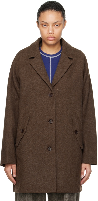 Photo: YMC Brown Eno Coat
