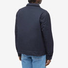 Fred Perry Authentic Men's Twill Zip Through Jacket in Navy