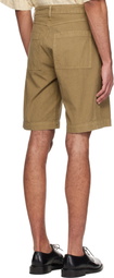 Sunflower Brown Wide Twist Work Shorts
