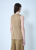 Max Mara Tailored Vest with Button Fastening