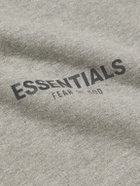 Fear of God Essentials Kids - Logo-Print Cotton-Jersey T-Shirt - Gray