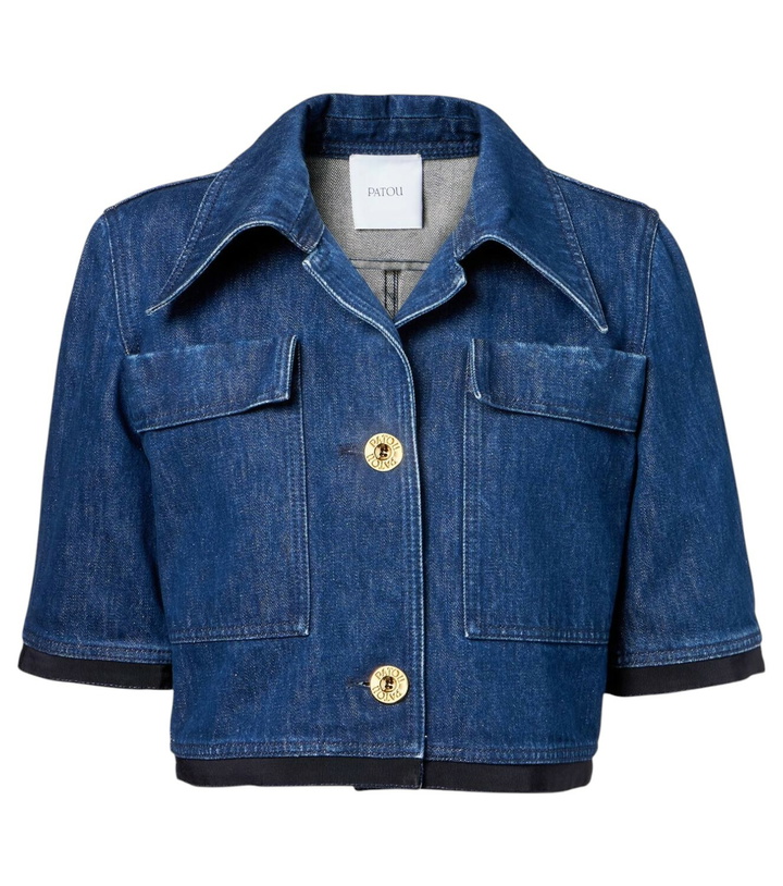 Photo: Patou Cropped denim jacket