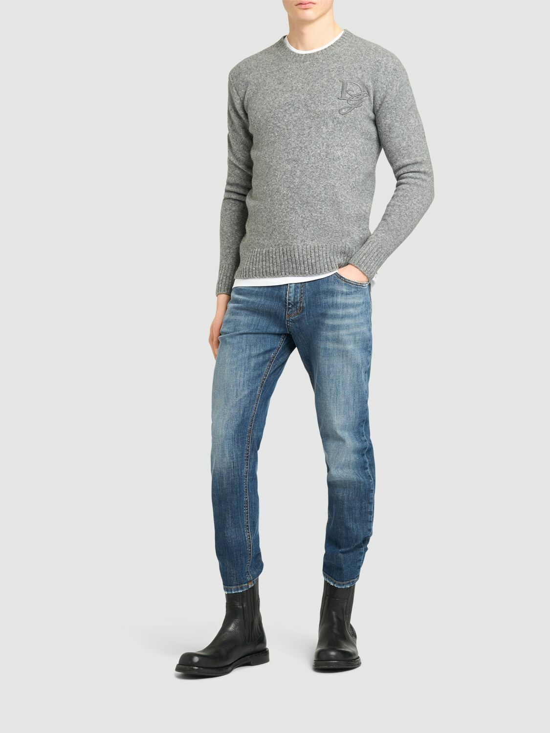 【送料&関税込】Dolce & Gabbana Five-pocket Jeans Dolce & Gabbana - 5-pocket straight-leg jeans Denim - The Corner