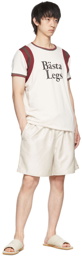 Acne Studios Beige Triacetate Shorts