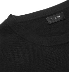 J.Crew - Cotton and Cashmere-Blend Piqué Sweater - Black