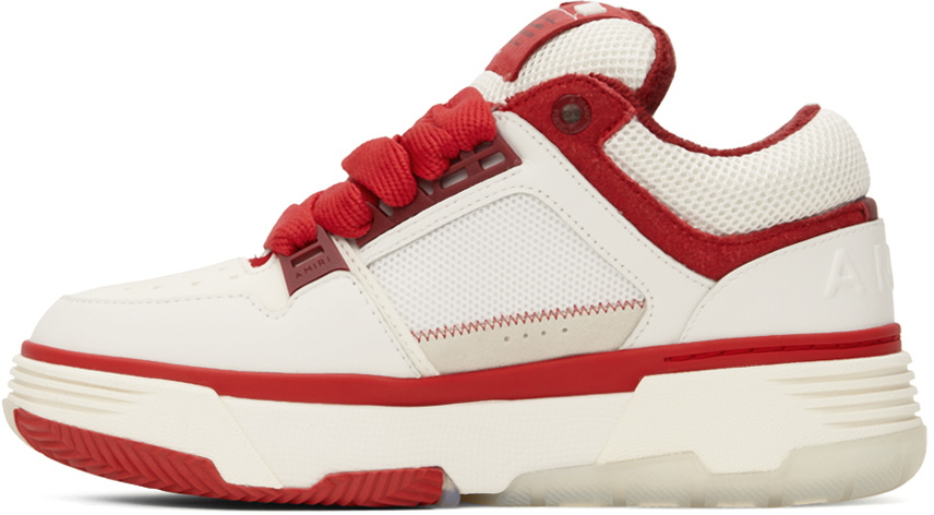 AMIRI White & Red MA-1 Sneakers Amiri