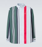 Loewe Double L striped cotton twill shirt