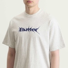 Butter Goods Men's Nail Logo T-Shirt in Ash