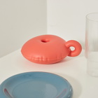 Home Studyo Candy Candle Holder in Coral Red 