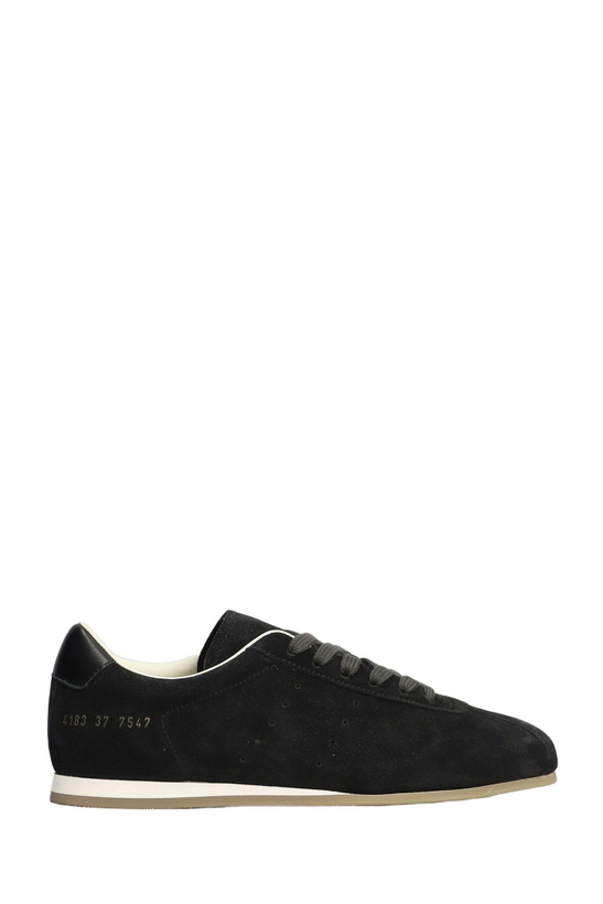 Photo: Common Projects Driving Shoe Sneakers In Black Suede