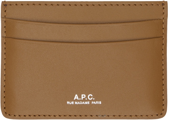 Photo: A.P.C. Tan André Card Holder