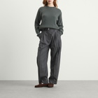 Auralee Women's Soft Rib Knit Pullover in Grey