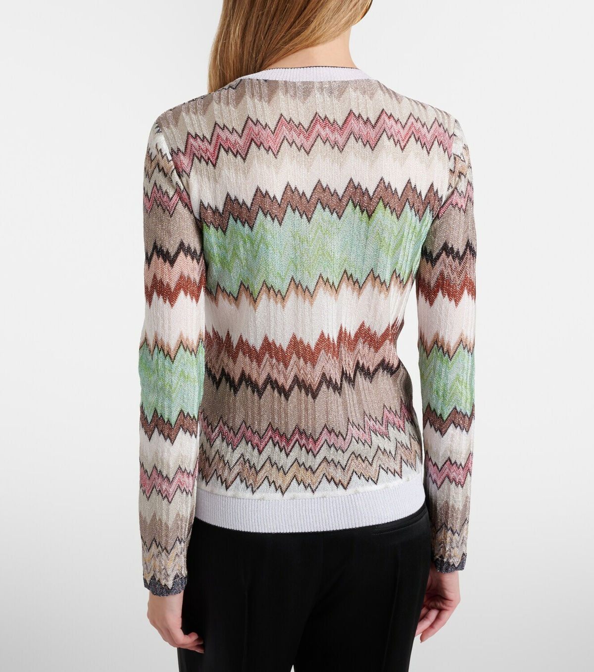 Missoni Zigzag lamé top