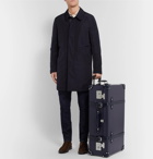 Globe-Trotter - 30" Leather-Trimmed Trolley Case - Blue