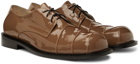 Situationist Brown Leather Oxfords